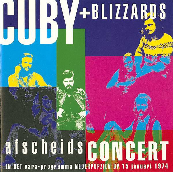 CD Cuby + Blizzards - Afscheids Concert - Blues Rock