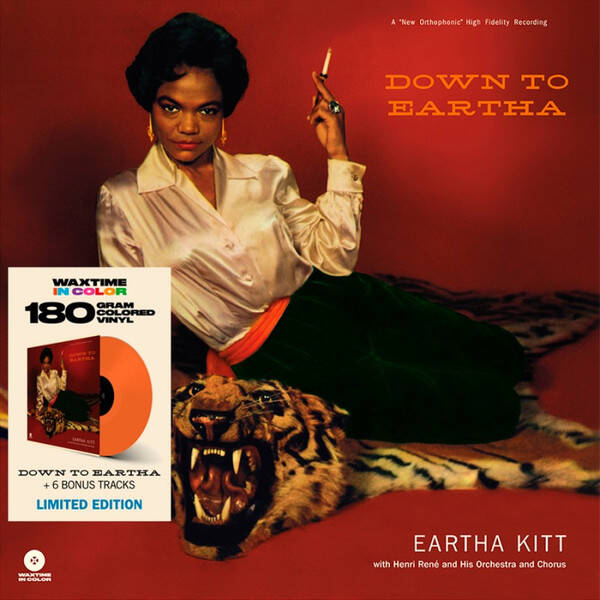 LP Eartha Kitt - Down To Eartha - Vocal Soul Jazz / Easy Listening