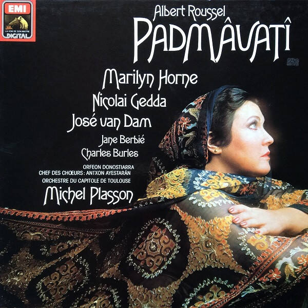 CD - Roussel* - Marilyn Horne, Nicolai Gedda, José van Dam, Jane Berbié  -klassiek opera modern, Charles Burles, Orchestre Du Capitole De Toulouse*, Michel Plasson – Padmâvatî