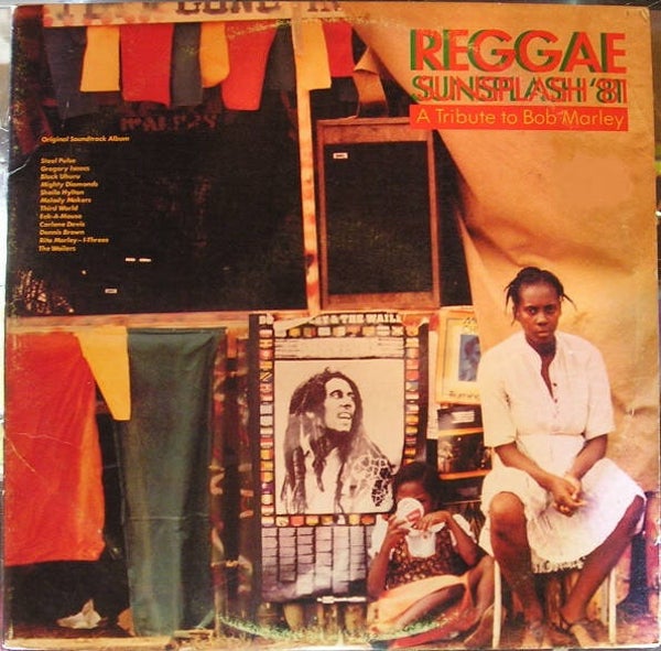 LP -Various ‎– Reggae Sunsplash '81 (A Tribute To Bob Marley) reggae