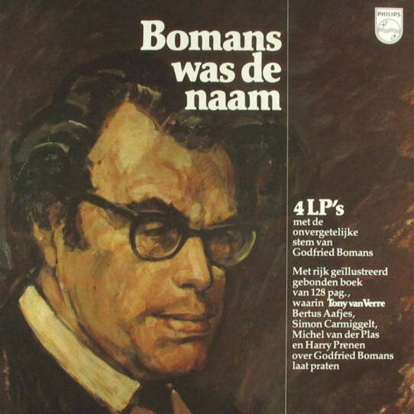 `box 4 LP + boek -Bomans was de naam
