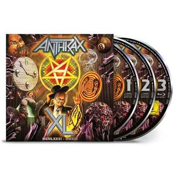 CD Anthrax - XL (MCMLXXXI - MMXXI) - Heavy Metal / Thrash