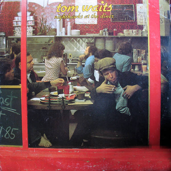 LP Tom Waits ‎– Nighthawks At The Diner Label- 7E-2008  2 × Vinyl -Gatefold