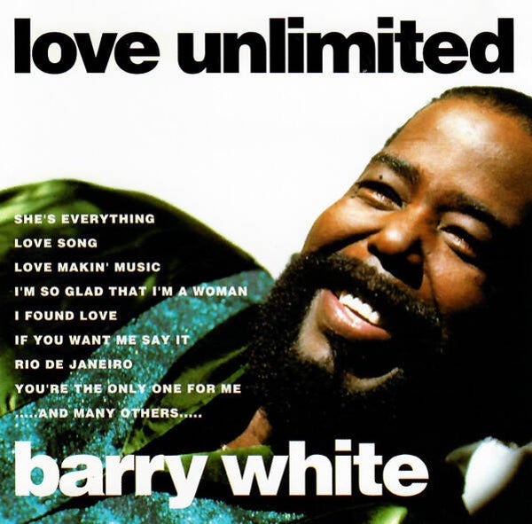 CD Barry White Love unlimited -Funk / Soul, Pop Style: Soul, Disco