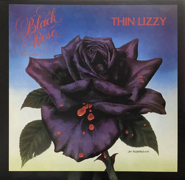 LP Thin Lizzy - Black Rose - Hard Rock