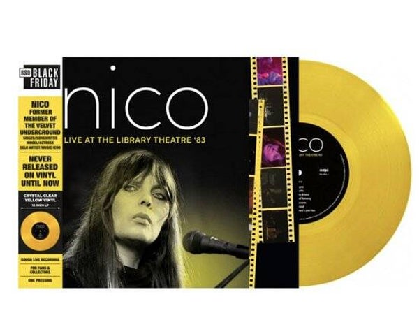LP Nico - Live At The Library Theatre '83 - Experimental / Art Rock