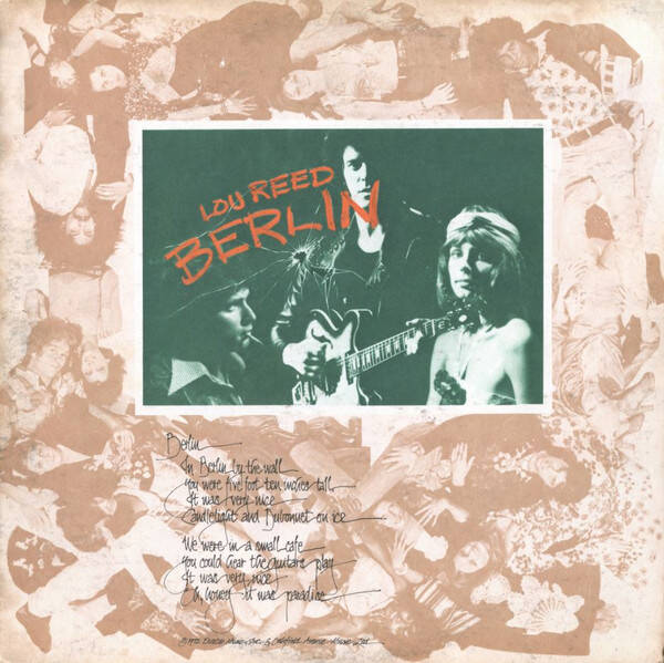 LP Lou Reed - Berlin - Art Rock