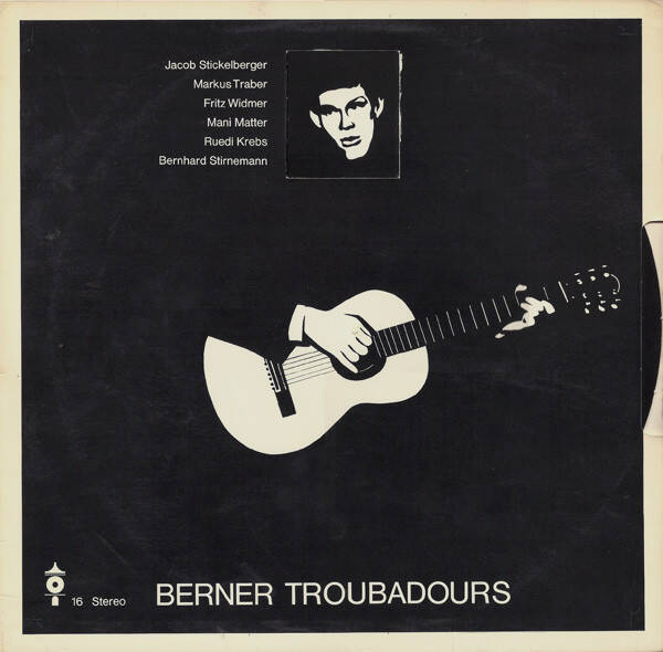 LP Berner Troubadours – Gatefold And Gimmick Cover - Switzerland- folk