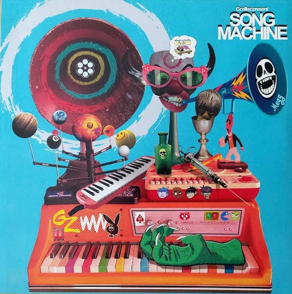 LP Gorillaz presend Song Machine