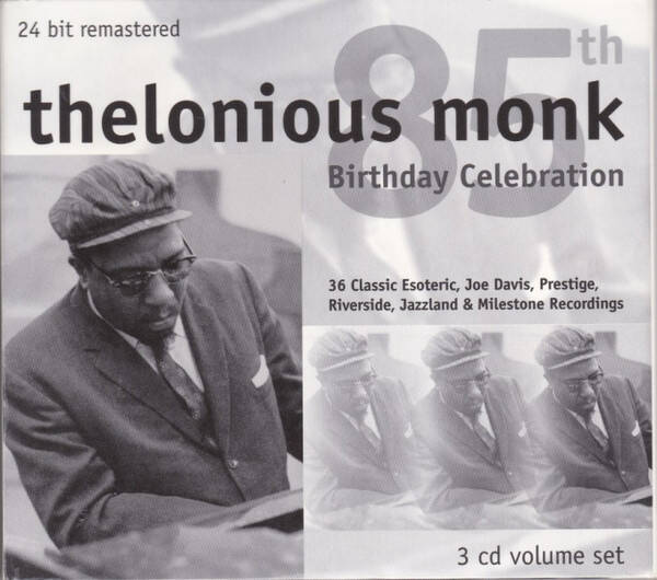 CD Thelonious Monk 85th Birthday Celebration - Jazz / Bop