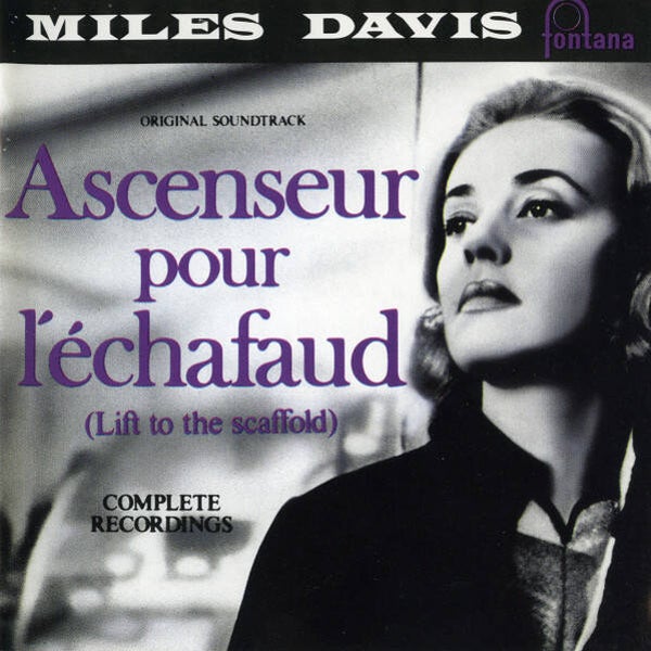 CD Miles Davis - Jazz /  Bop -Ascenseur pour léchafaud