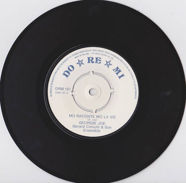 7 inch Georgie joe -Mo raconte