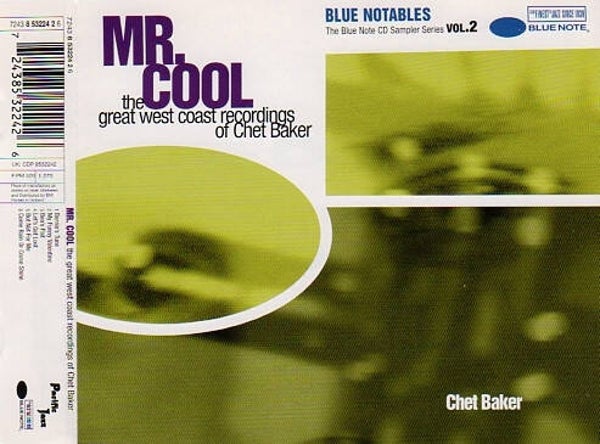 CD Chet baker - Mr. Coolbop -cool jazz cd -nm -  w6