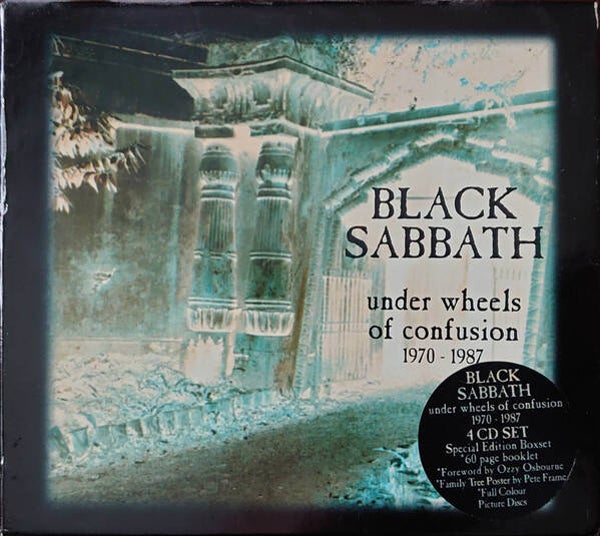 CD BOX - Black Sabbath ‎– Under Wheels Of Confusion 1970 - 1987– ESF CD 419,: 4 × CD, Compilation,  Heavy Metal, Hard Rock