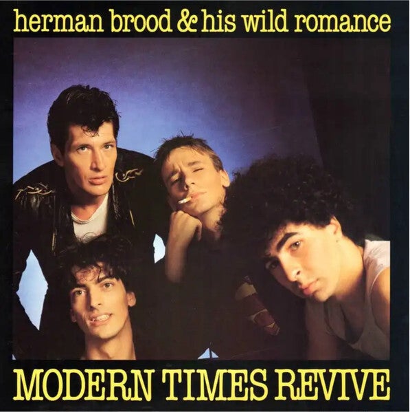 LP- Herman Brood & His Wild Romance – modern times revive -Rock&roll -rock