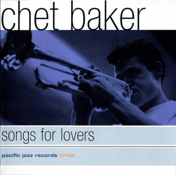CD Chet baker - Songs for lovers -bop -cool jazz cd -nm -  w6