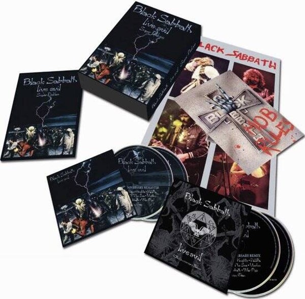 CD BOX Black Sabbath - Live Evil (4 CD) (Remastered) (40th Anniversary | Deluxe Edition)