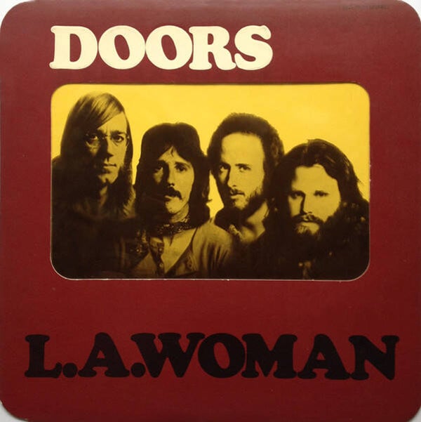 LP - The Doors - - Bluesrock -psychadelic rock  record vg+ cover vg+  b2a