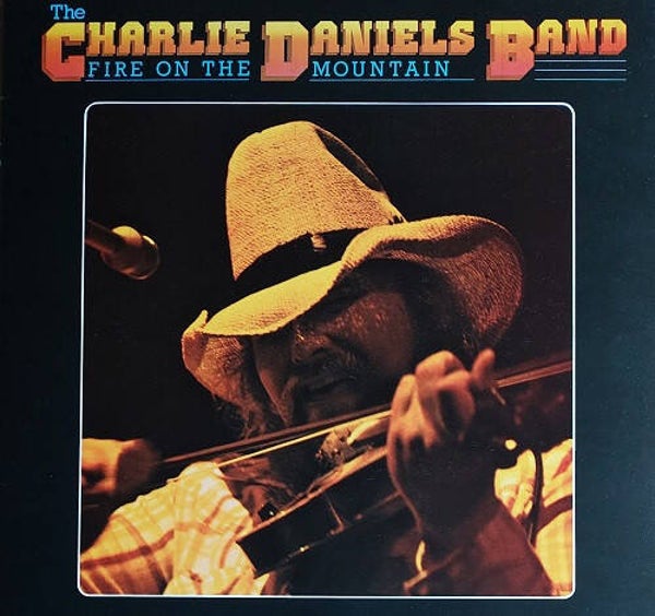 LP -The charlie Daniels band-Fire on the mountain - record vg+ cover vg+ country