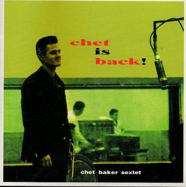 CD Chet baker - is back -bop -cool jazz cd -nm -  w6