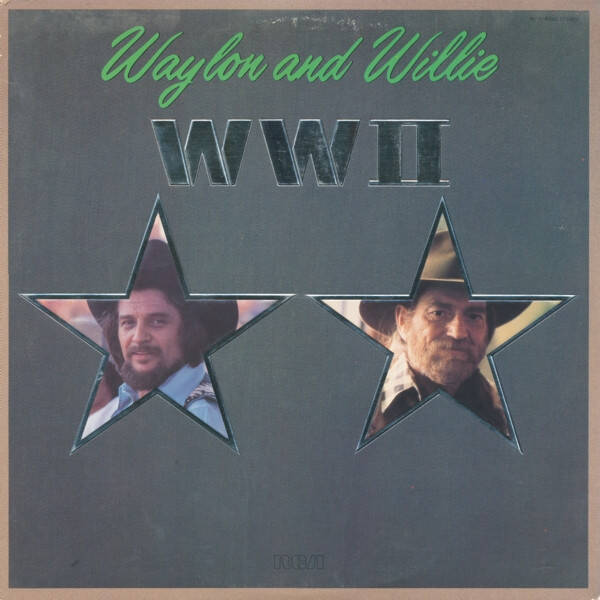 LP -Willie Nelson  & Waylon Jennings - record vg+ cover vg+ country