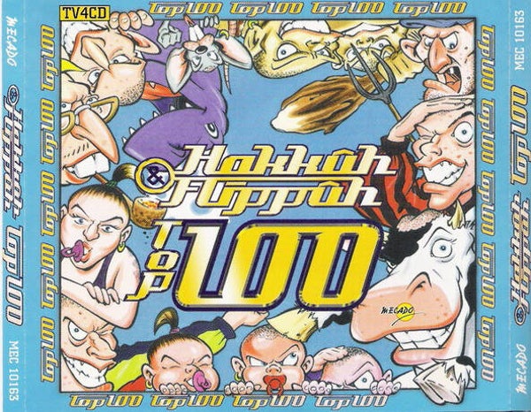 CD Various – Hakkûh & Flippûh Top 100 - hardcore -happy hardcore -gabber