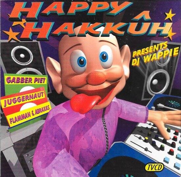 CD Happy Hakkuh presents Wappie happy hardcore