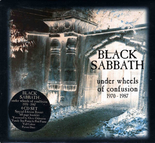 CD box 4 cd Black Sabbath ‎– Under Wheels Of Confusion 1970 - 1987 -  Heavy Metal, Hard Rock, Classic Rock