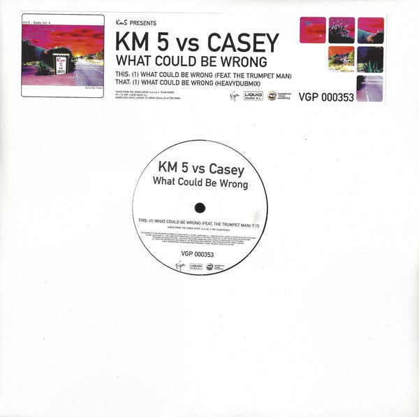 LP 12inch maxi - KM5 vs. Casey* – What Could Be Wrong house