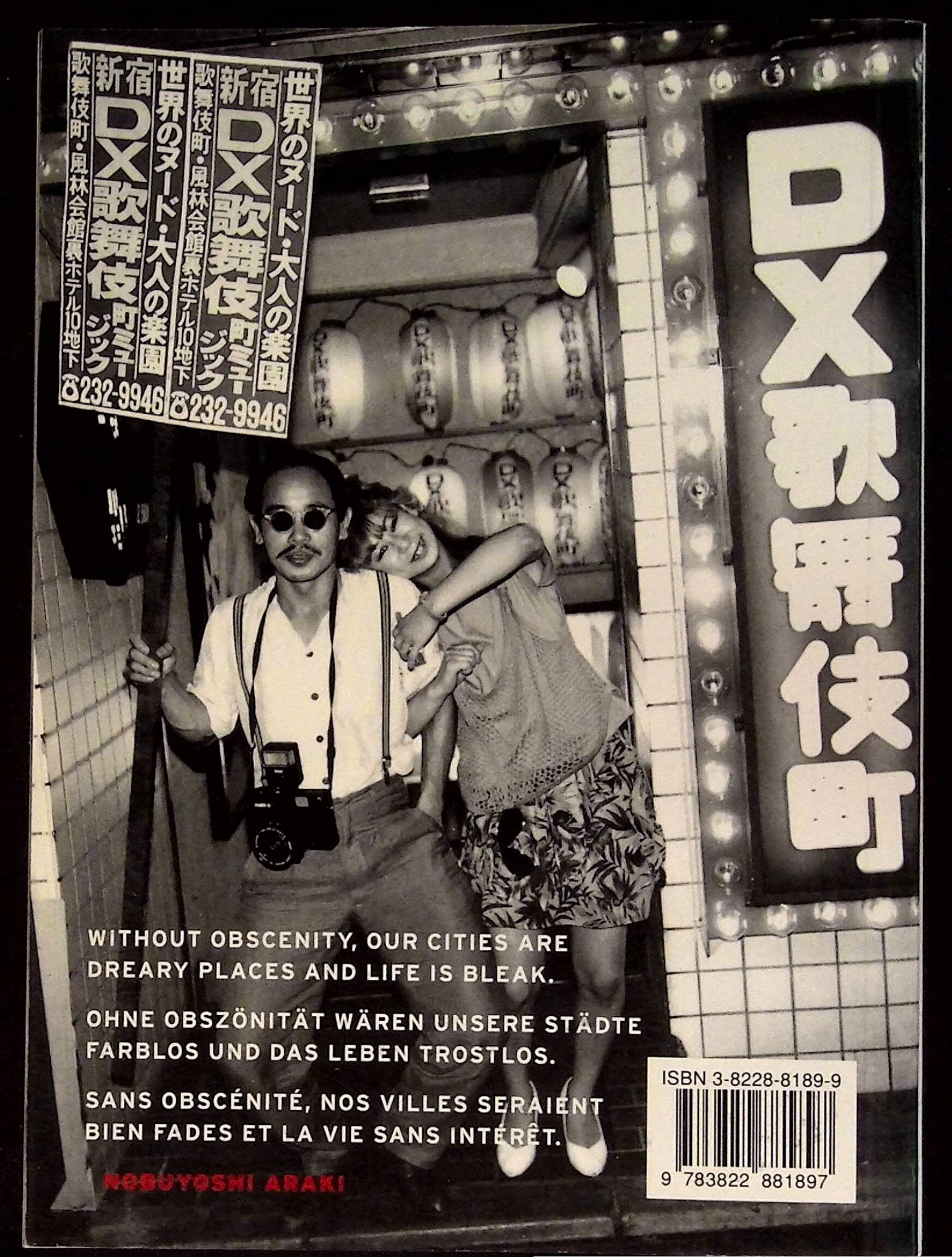 Araki Tokyo luckky hole Taschen - ISBN 13 9783822881897 - Soft cover