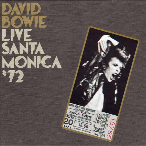 CD David Bowie - Live in Santa Monica box set -limited -numbered 26790 -
