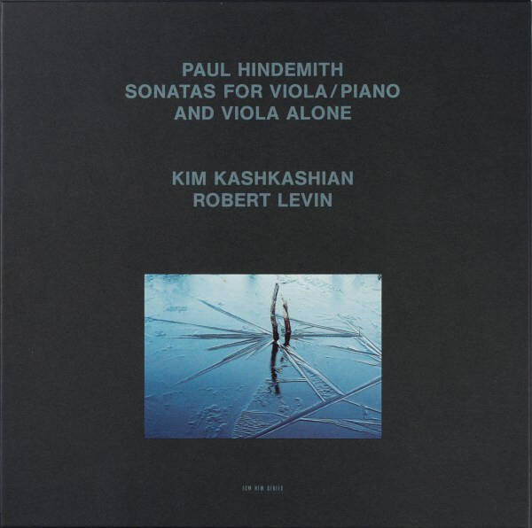 LP box 3LP Paul Hindemith, Kim Kashkashian, Robert Levin ‎– Sonatas For Viola / Piano And Viola Alone-modern classical