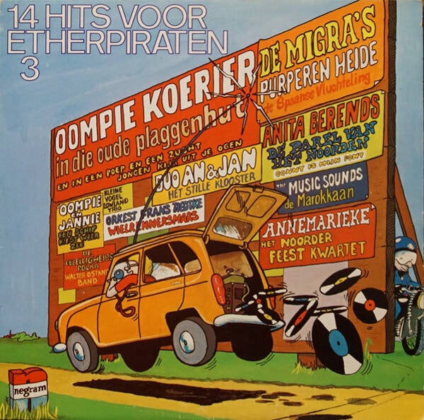 LP Various - 14 Hits Voor Etherpiraten 3 - Schlager