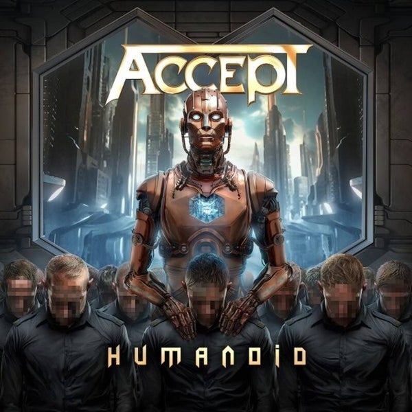 LP Accept Humanoid limited splatter multicolor vinyl