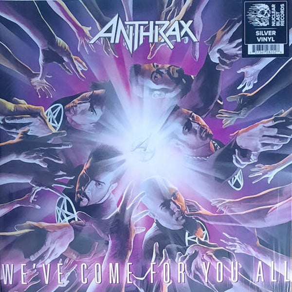 LP Antrax - Weéve come for you all -silver vinyl