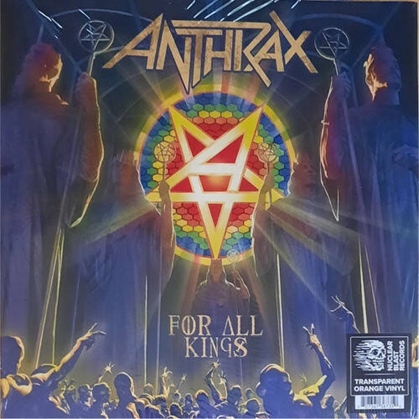 LP Anthrax -For all kings -transparant orange