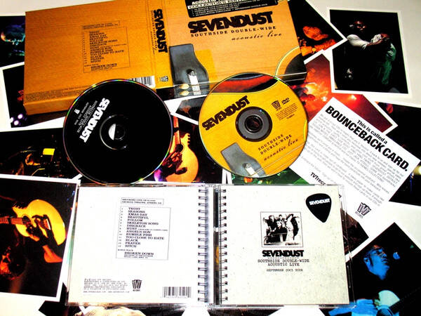 CD box - Sevendust ‎– Southside Double-Wide Acoustic Live