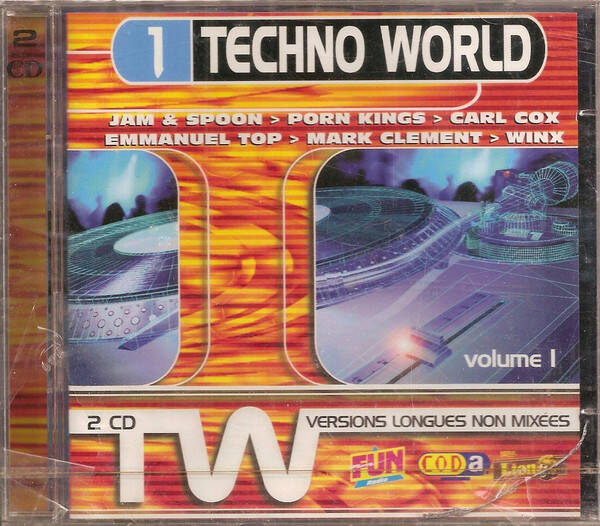 CD  Various – Techno World 1