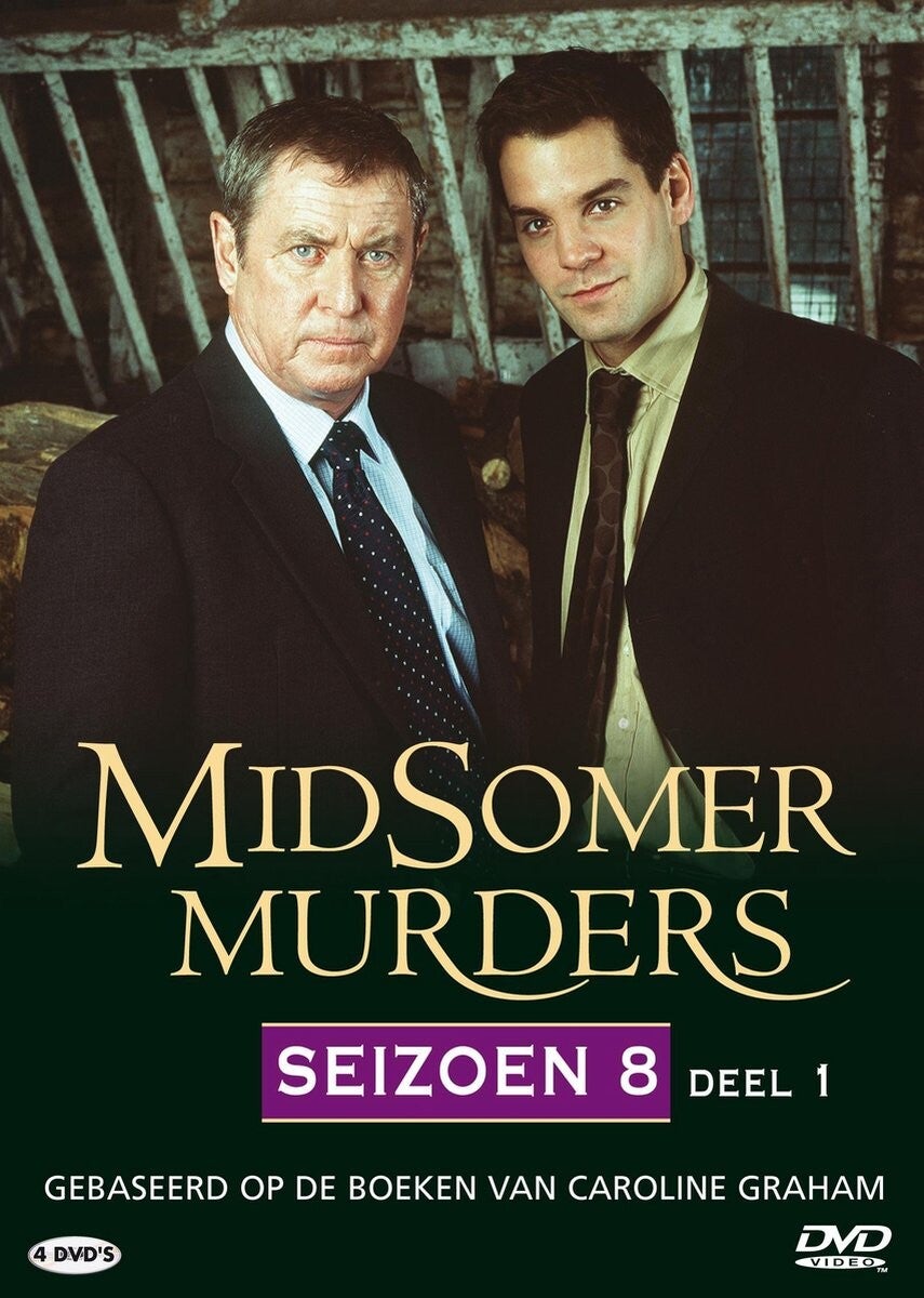 DVD MidSomer Murders seizoen 8 deel 1