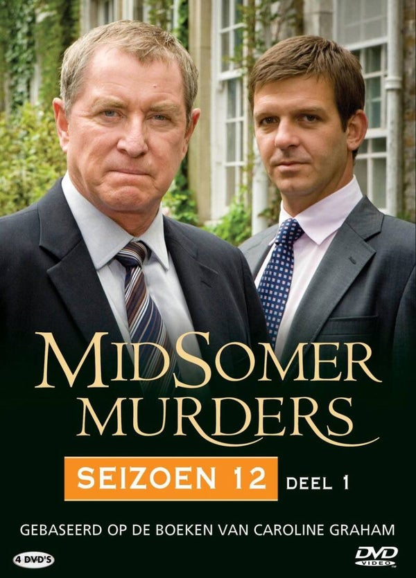 DVD MidSomer Murders seizoen 12  als nieuw  deel 1