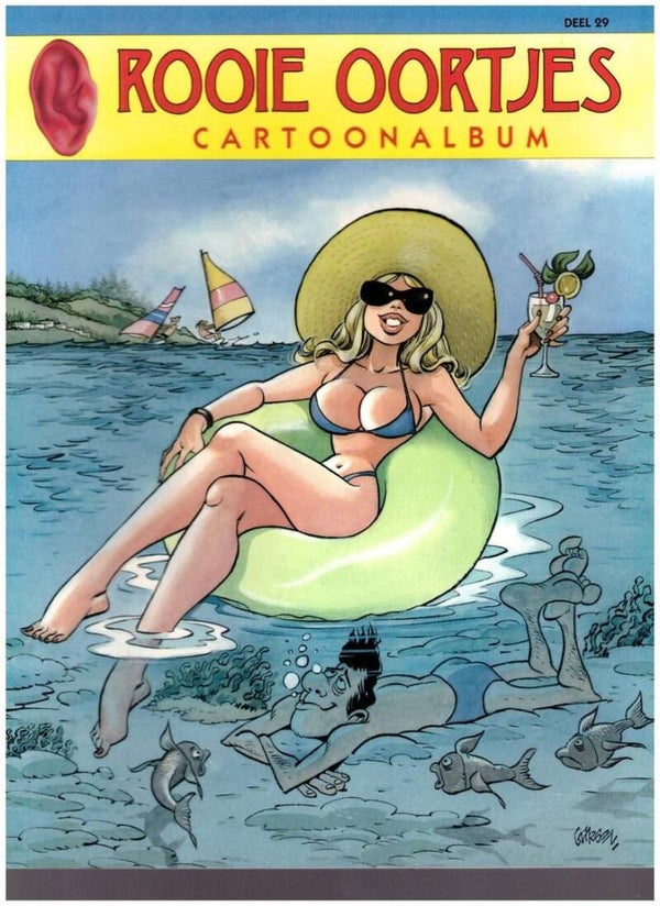 Rooie oortjes cartoon album deel 29