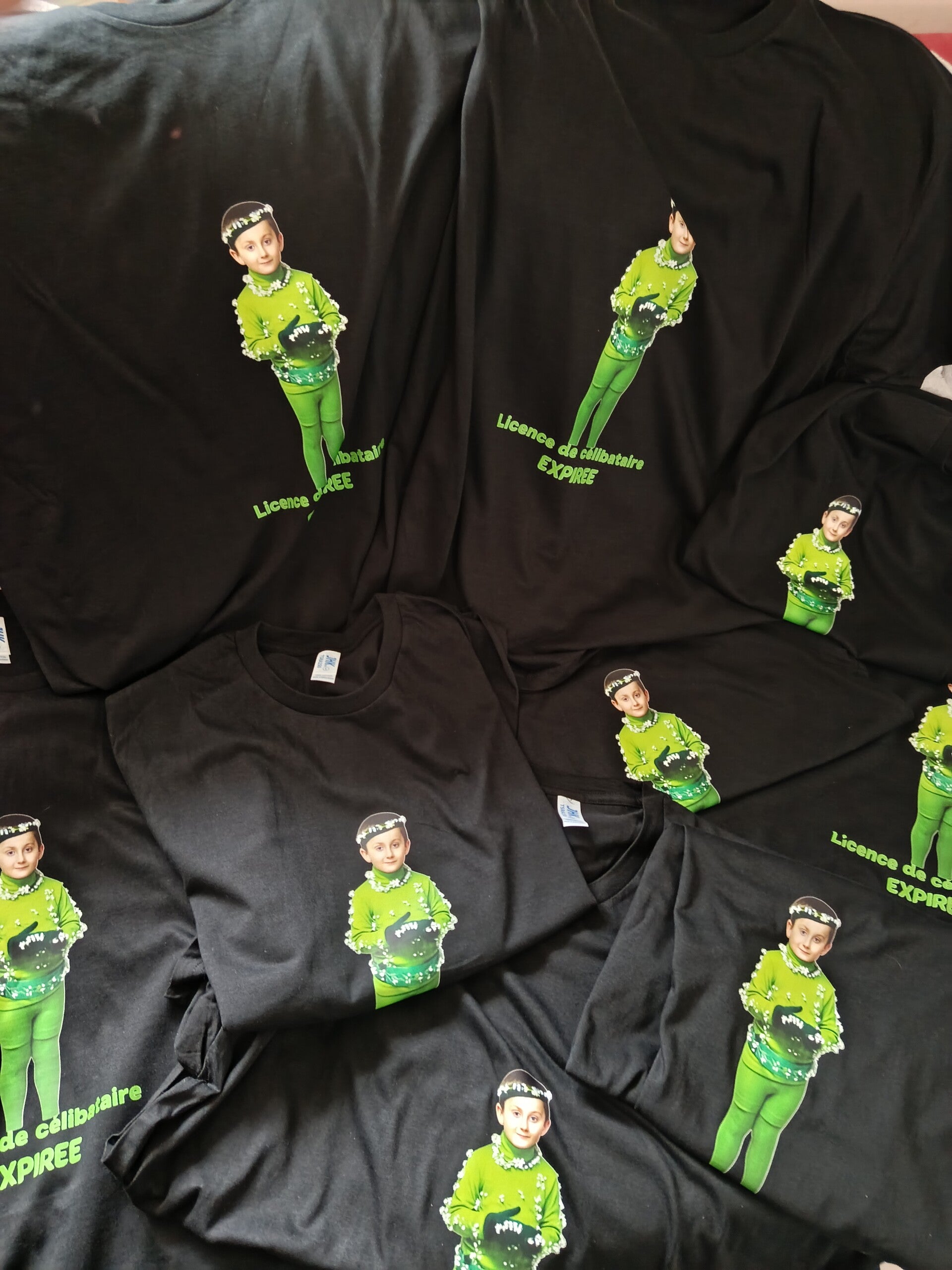 Tshirt personnalisé/ flocage