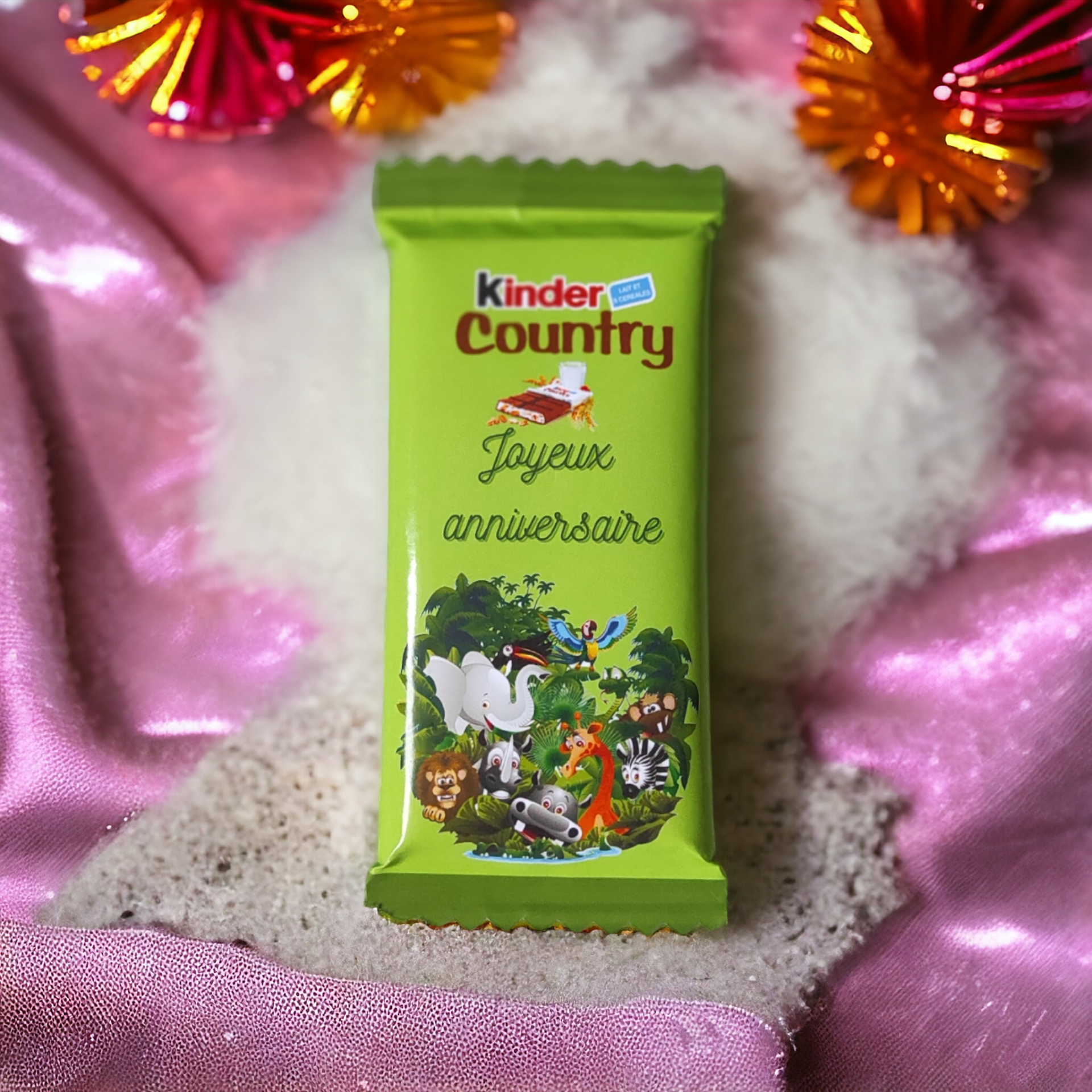 Kinder Country personnalisés x2