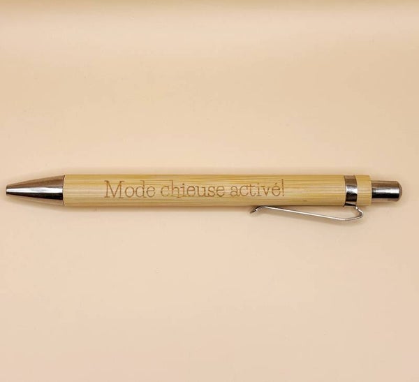 Bic « Mode chieuse activé »