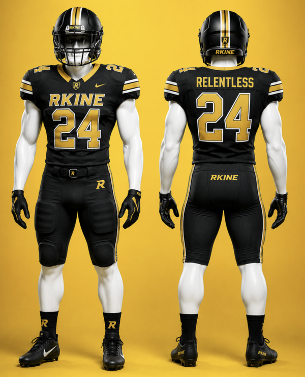Football Player Team Uniform