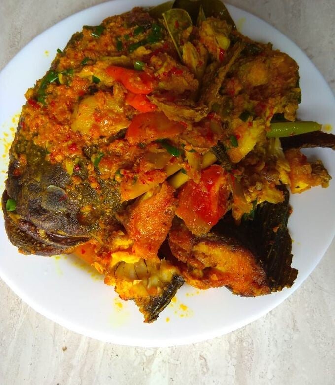Fish Rica Rica Ikan rica-rica– Gebakken of gegrilde vis in pittige sambalsaus