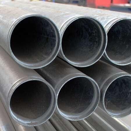 Tube T3 EN10255-W S195T galva rainuré Lg 6,4m DN 65 EN FRANCE