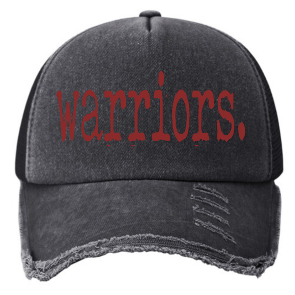 Warriors Typography Hat