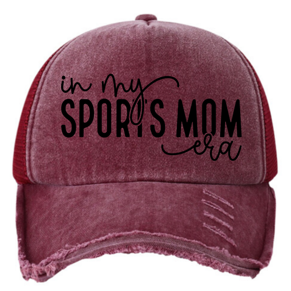 In My Sports Mom Era Baseball Cap
