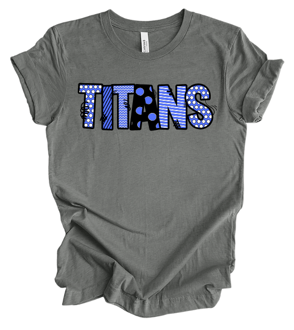 Twin River Titans Polka Dot & Striped T-Shirt